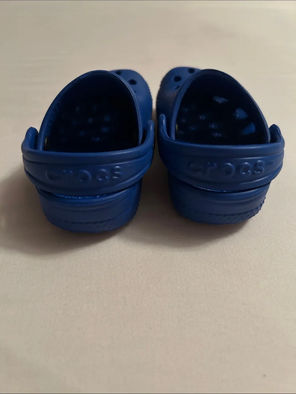 Baby Blue Croc Sandals - Lightweight Comfortable Slip-On